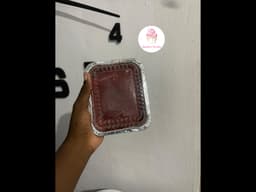 Red velvet foil cake